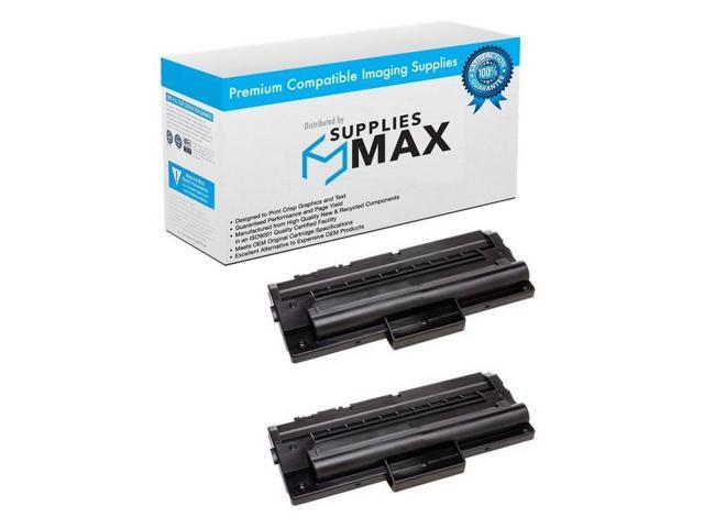SuppliesMAX Compatible Replacement for Ricoh AC-104/FAX-1130L/1170L/2210L Toner Cartridge (2/PK-3500 Page Yield) (TYPE 1175) (412672_2PK)