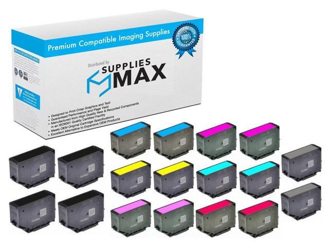 SuppliesMAX Remanufactured Replacement for Expression Photo HD XP-15000 High Yield Inkjet Combo Pack (4-BK/2-C/M/Y/LC/LM/GY/R) (NO. 312XL/NO.314XL)...