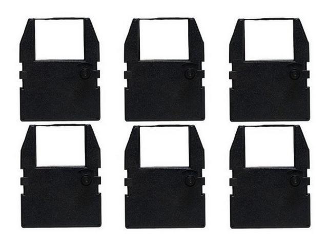 SuppliesMAX Compatible Replacement for Pyramid M3500/3700/4000 Black Time Clock Printer Ribbons (PTI4000R)