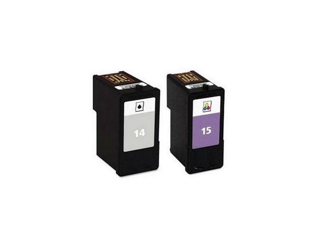 SuppliesMAX Replacement for Lexmark X2600/X2650/X2670/Z2300/Z2320 Inkjet Combo Pack (Black/Color) (NO. 14A/NO. 15A) (18C2239)