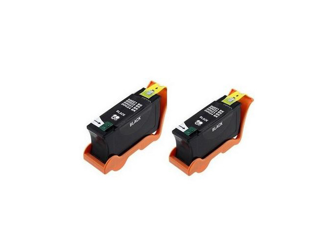 SuppliesMAX Compatible Replacement for Dell P713w/V715w Black High Yield Inkjet (2/PK) (Series 24) (2BSRS24)