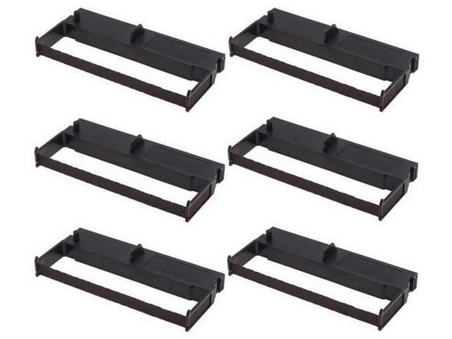 SuppliesMAX Compatible Replacement for NCR 7167/7168/7186 Black P. O.S. Printer Ribbons (6/PK) (127035)
