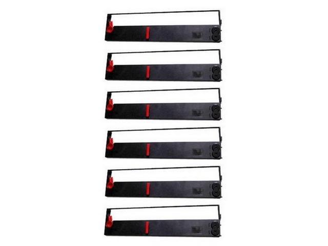 SuppliesMAX Compatible Replacement for DEC LA-650/LA-650+/LA-800/LA-800+ Black Printer Ribbons (6/PK) (DECLA80RP-KA)