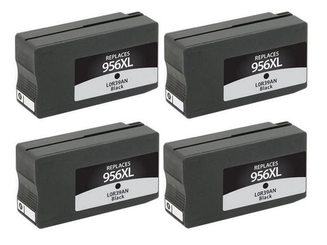 SuppliesMAX Remanufactured Replacement for HP OfficeJet Pro 7720/7730/8200/8210/8700/8720/8725/8730/8740 Black High Yield Inkjet (4/PK-3000 Page...