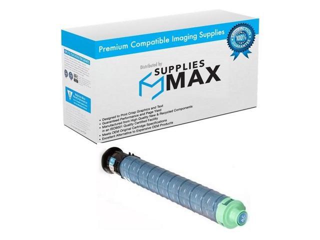SuppliesMAX Compatible Replacement for Lanier SP-C840DN/SP-C842DN Series Cyan Toner Cartridge (34000 Page Yield) (TYPE SP840A) (821258)