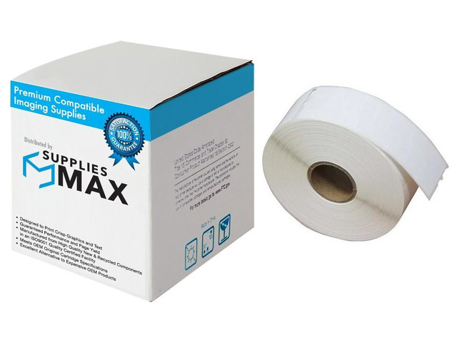 SuppliesMAX Compatible Replacement for Dymo White Address Labels (1.1in x 3.5in)