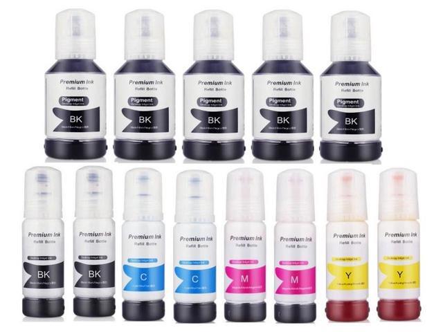 SuppliesMAX Compatible Replacement for Expression Eco-Tank ET-7700/ET-7750 Refill Ink Bottle Combo Pack (5-BK/2-PBK/C/M/Y) (NO. 512) (T512-7B2CS)
