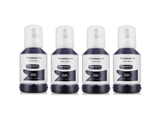 SuppliesMAX Compatible Replacement for Expression Eco-Tank ET-7700/ET-7750 Black Pigment Refill Ink Bottle (4/PK-8000 Page Yield) (NO. 512)...