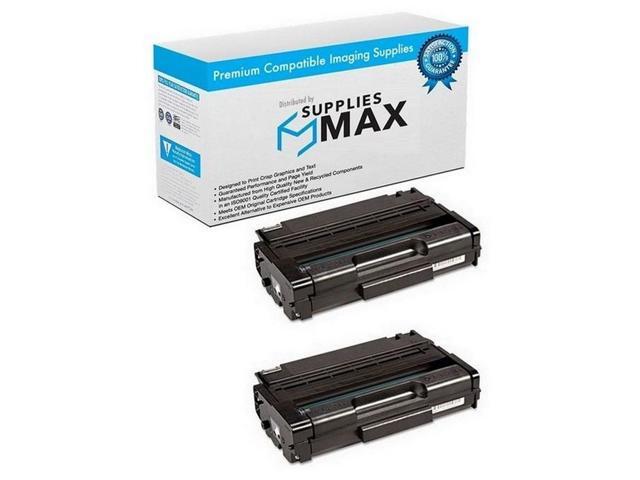SuppliesMAX Compatible Replacement for Lanier SP-3400DN/SP-3400N/SP-3400SF/SP-3410DN/SP-3410SF Toner Cartridge (2/PK-5000 Page Yield) (TYPE...