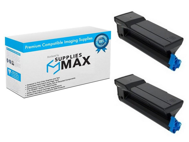 SuppliesMAX Compatible Replacement for Muratec MFX-3090 Series High Yield Toner Cartridge (2/PK-12000 Page Yield) (TS-3090_2PK)