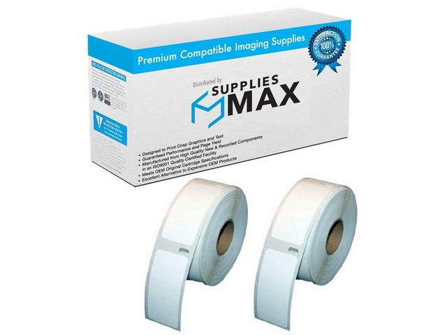 SuppliesMAX Compatible Replacement for Dymo White Small Multipurpose Labels (1in