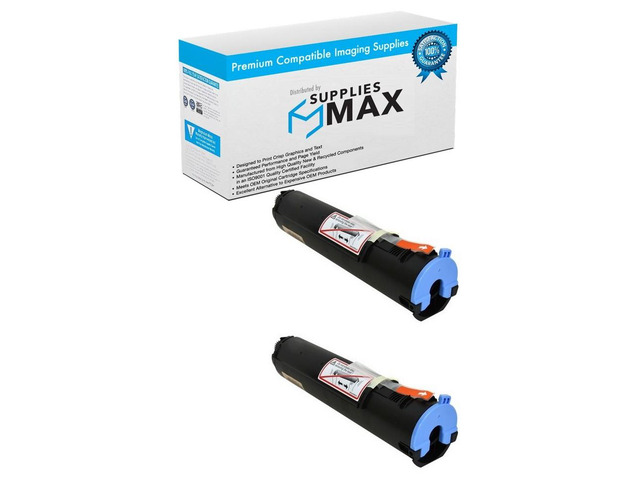SuppliesMAX Compatible Replacement for Canon imageRUNNER 1430J/1435i/1435i+/1435iF/1435iF+/1435P/1435P+ Black Toner Cartridge (2/PK-17600 Page...