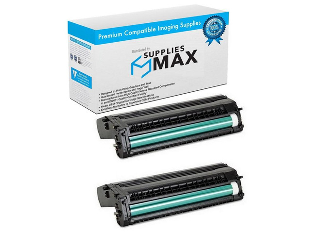 SuppliesMAX Compatible Replacement for Okidata C711CDTN/C711DN/C711DTN/C711N/C711WT Black Imaging Drum Unit (2/PK-20000 Page Yield) (TYPE 16)...