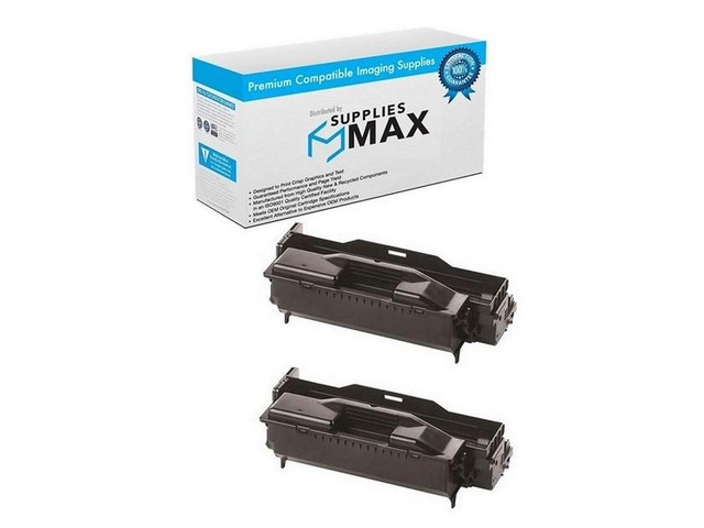 SuppliesMAX Compatible Replacement for Okidata B411/B412/B431/B432/B512/MB461/MB471/MB472/MB491/MB492/MB562 Series Drum Unit (2/PK-30000 Page...