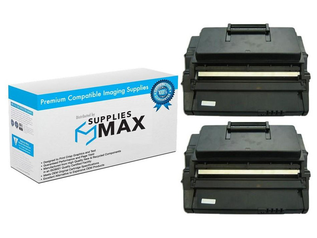 SuppliesMAX Compatible Replacement for Samsung ML-3560/ML-3561N/ML-3561ND/ML-3562W High Yield Toner Cartridge (2/PK-12000 Page Yield) (ML-P3560DB)