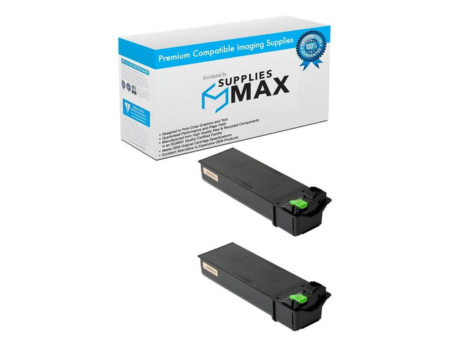 SuppliesMAX Compatible Replacement for Sharp MX-M182D/MX-M202D/MX-M232D/AR-5618/AR-5620/AR-5623 Toner Cartridge (2/PK-16000 Page Yield) (MX-235NT_2PK)