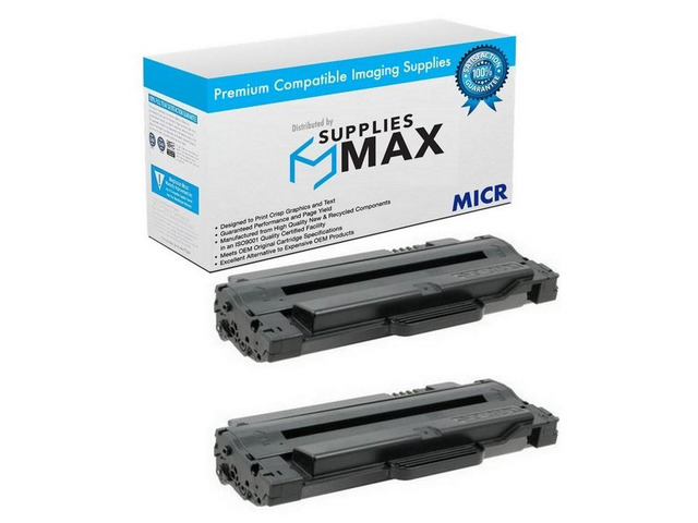 SuppliesMAX Compatible MICR Replacement for Samsung ML-1910/ML-1915/ML-2525W/ML-2540R/ML-2580N/SCX-4600/SCX-4623FN/SCX-4623FW/SF-650P Toner...