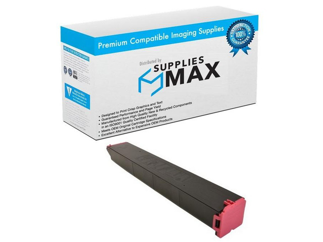 SuppliesMAX Compatible Replacement for Sharp MX-2630/3050/3550/3570/4050/5050/5070/6050/6070 Series Magenta Toner Cartridge (24000 Page Yield)...
