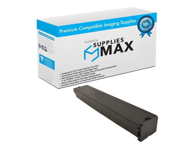 SuppliesMAX Compatible Replacement for Sharp MX-2630/3050/3550/3570/4050/5050/5070/6050/6070 Series Black Toner Cartridge (40000 Page Yield)...