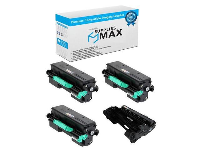SuppliesMAX Compatible Replacement for Ricoh SP-3600DN/SP-3610SF/SP-3610DN/SP-4510DNTE/SP-4510SFTL Drum/Toner Value Combo Pack (1-Drum...