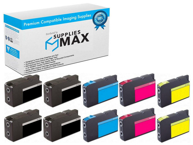 SuppliesMAX Compatible Replacement for Lexmark OfficeEdge Pro 4000/Pro 4000C/Pro 5500/ Pro 5500T High Yield Inkjet Combo Pack (4-BK/2-C/M/Y) (NO....