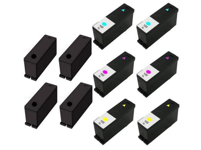 SuppliesMAX Compatible Replacement for Lexmark Pro 805/Pro 901/Pro 905 High Yield Inkjet Combo Pack (4-BK/2-C/M/Y) (NO. 105XL/NO. 100XL)...