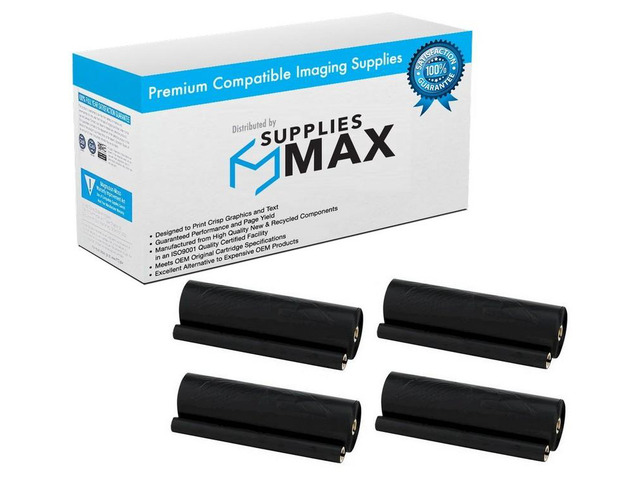 SuppliesMAX Compatible Replacement for Omnifax MFP -6000 Fax Imaging Film (4/PK-1500 Page Yield) (WR602_2PK)