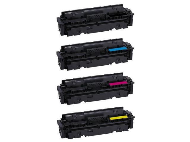 Compatible Canon Color imageCLASS LBP-664/MF-742/MF-743/MF-745/MF-746 High Yield Toner Cartridge Combo Pack (BK/C/M/Y) (CRG-055H-COMBO)