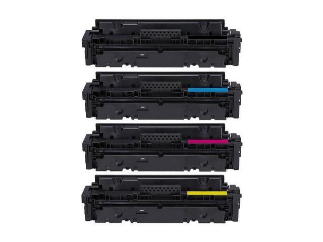 Compatible Canon Color imageCLASS LBP-664/MF-742/MF-743/MF-745/MF-746 Standard Yield Toner Cartridge Combo Pack (BK/C/M/Y) (CRG-055-COMBO)