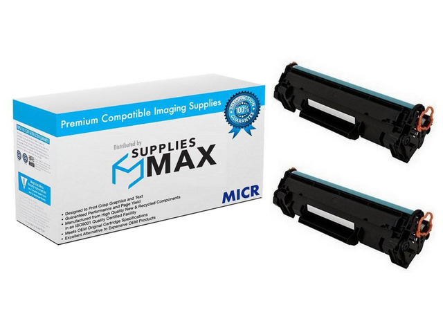 SuppliesMAX Compatible MICR Replacement for HP Laser Jet Pro M15A/PRO M15W/PRO M28A-MFP/PRO M28W-MFP/PRO M29W-MFP/PRO M31W-MFP Black Toner...
