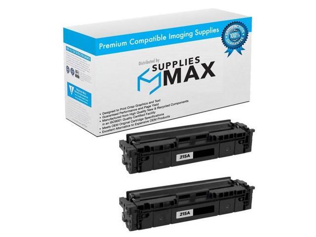 SuppliesMAX Compatible Replacement for HP Color Laser Jet Pro M155A/M155NW/M182N/M182NW/M183FW Black Toner Cartridge (2/PK-1050 Page Yield) (NO....