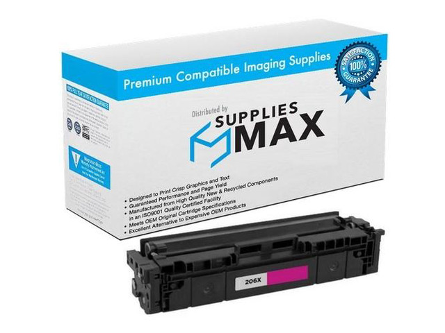 SuppliesMAX Compatible Replacement for HP Color Laser Jet Pro M255/M282MFP/M283MFP Series Magenta High Yield Toner Cartridge (2450 Page Yield) (NO....