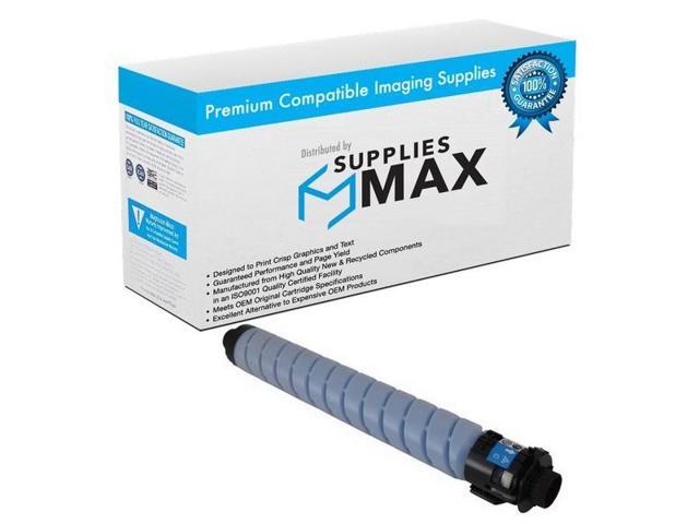 SuppliesMAX Compatible Replacement for Gestetner Corp IM-C2000/IM-C2500 Cyan Toner Cartridge (10500 Page Yield) (TYPE IM-C2500) (842310)