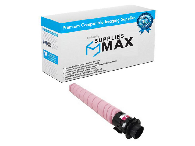 SuppliesMAX Compatible Replacement for Savin IM-C3000/IM-C3500 Magenta Toner Cartridge (19000 Page Yield) (TYPE IM-C3500) (842253)