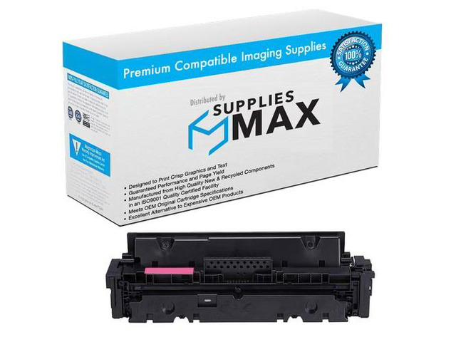 SuppliesMAX Compatible Replacement for HP Color Laser Jet Enterprise M455/M480/PRO M454/PRO M479 Series Magenta Toner Cartridge (2100 Page Yield)...