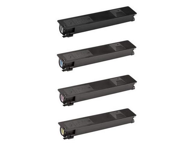 SuppliesMAX Compatible Replacement for Toshiba e-STUDIO 2555C/3055C/3555C/4555C/5055C Toner Cartridge Combo Pack (BK/C/M/Y) (T-FC50UMP)