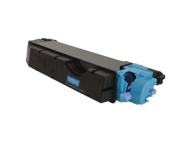 SuppliesMAX Compatible Replacement for Kyocera Mita ECOSYS M6630cidn/ECOSYS P6230cdn Cyan Toner Cartridge (6000 Page Yield) (TK-5272C) (1T02TVCUS0)