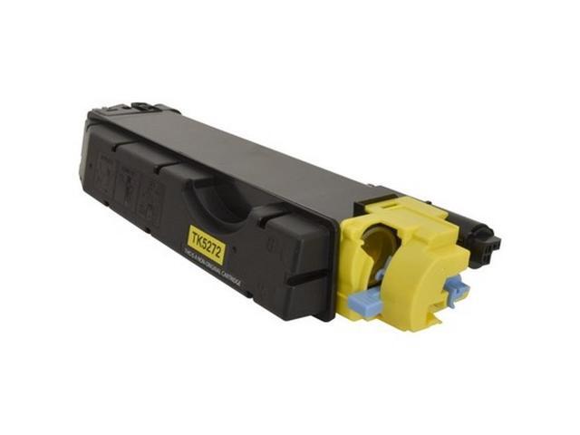 SuppliesMAX Compatible Replacement for Kyocera Mita ECOSYS M6630cidn/ECOSYS P6230cdn Yellow Toner Cartridge (6000 Page Yield) (TK-5272Y) (1T02TVAUS0)