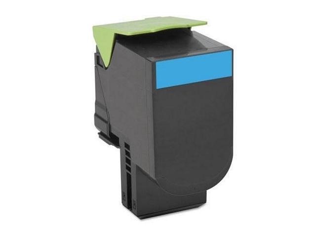 SuppliesMAX Compatible Replacement for Lexmark CS-421/CS-521/CS-622/CX-421/CX-522/CX-622/CX-625 Cyan High Yield Toner Cartridge (5000 Page Yield)...