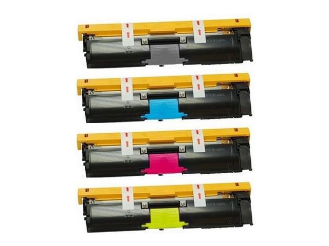 SuppliesMAX Compatible Replacement for Konica Minolta Magicolor 2400/2430/2450/2480/2490/2500/2530/2550/2590 High Yield Toner Cartridge Combo Pack...