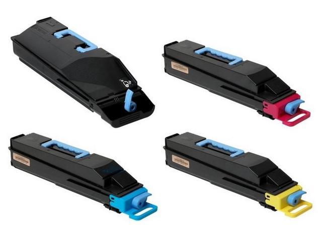 SuppliesMAX Compatible Replacement for Kyocera Mita FS-C8500DN Toner Cartridge Combo Pack (BK/C/M/Y) (TK-882MP)