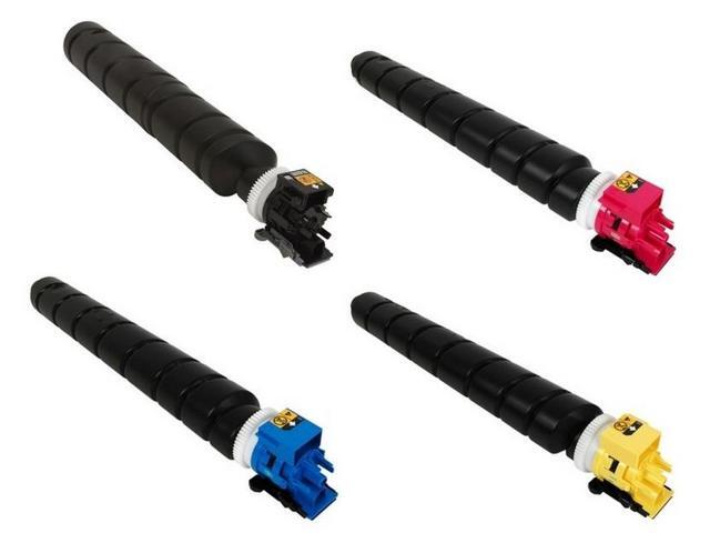SuppliesMAX Compatible Replacement for Copystar CS-2552CI/CS-2553CI Toner Cartridge Combo Pack (BK/C/M/Y) (TK-8349MP)