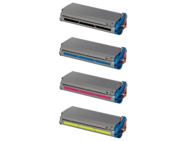 SuppliesMAX Compatible Replacement for Phaser 1235DT/1235DX/1235N Toner Cartridge Combo Pack (BK/C/M/Y) (006R9030MP)