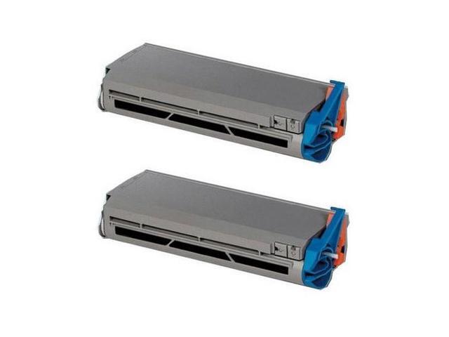 SuppliesMAX Compatible Replacement for Okidata C7100N/C7300N/C7350N/C7500N/C7550N Black Toner Cartridge (2/PK-10000 Page Yield) (TYPE C4)...