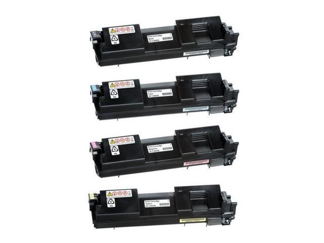 SuppliesMAX Compatible Replacement for Lanier SP-C360DNW/SP-C360SFNW/SP-C360SNW/SP-C361SFNW Toner Cartridge Combo Pack (BK/C/M/Y) (TYPE SP-C360HA)...