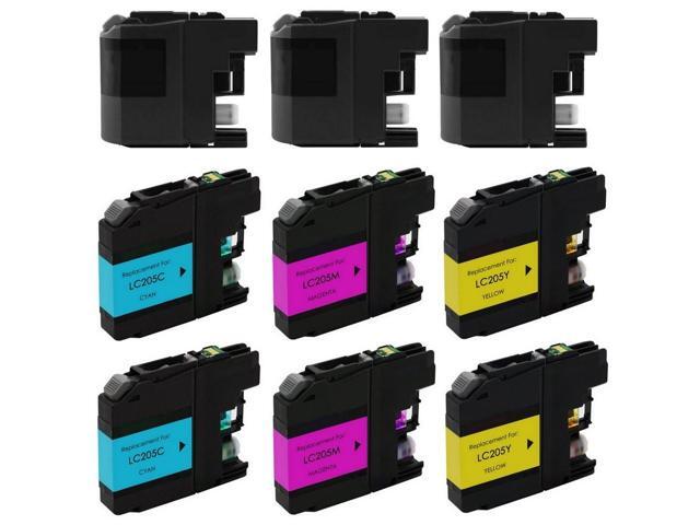 SuppliesMAX Compatible Replacement for Brother MFC-J5320DW/J5520DW/J5620DW/J5625DW/J5720DW Extra High Yield Inkjet Combo Pack (3-BK/2-C/M/Y)...