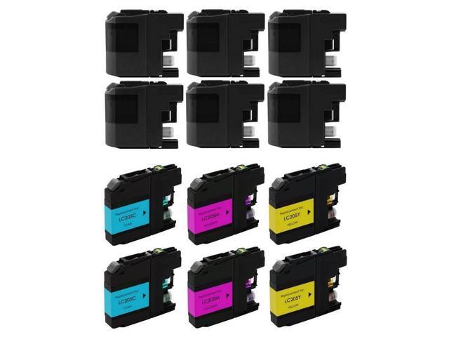 SuppliesMAX Compatible Replacement for Brother MFC-J5320DW/J5520DW/J5620DW/J5625DW/J5720DW Extra High Yield Inkjet Combo Pack (6-BK/2-C/M/Y)...