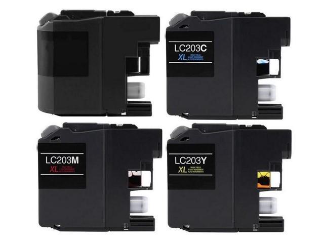 SuppliesMAX Compatible Replacement for Brother MFC-J5320DW/J5520DW/J5620DW/J5625DW/J5720DW High Yield Inkjet Combo Pack (BK/C/M/Y)...