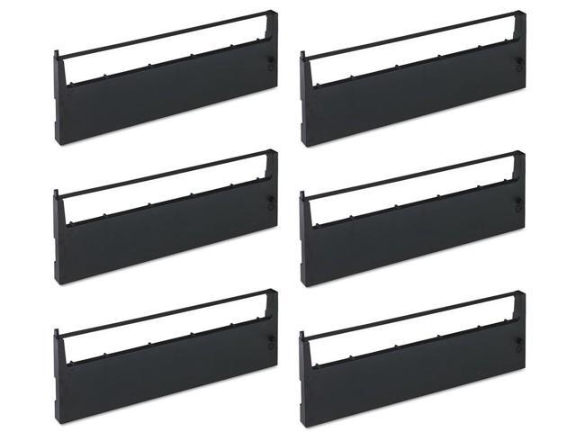 SuppliesMAX Compatible Replacement for Tandem 5515/5516 Series Black Printer Ribbons (6/PK) (TD2630)