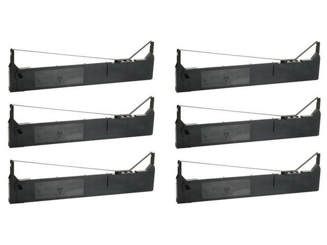 SuppliesMAX Compatible Replacement for Facit D640/D645 Black Printer Ribbons (6/PK) (100105)
